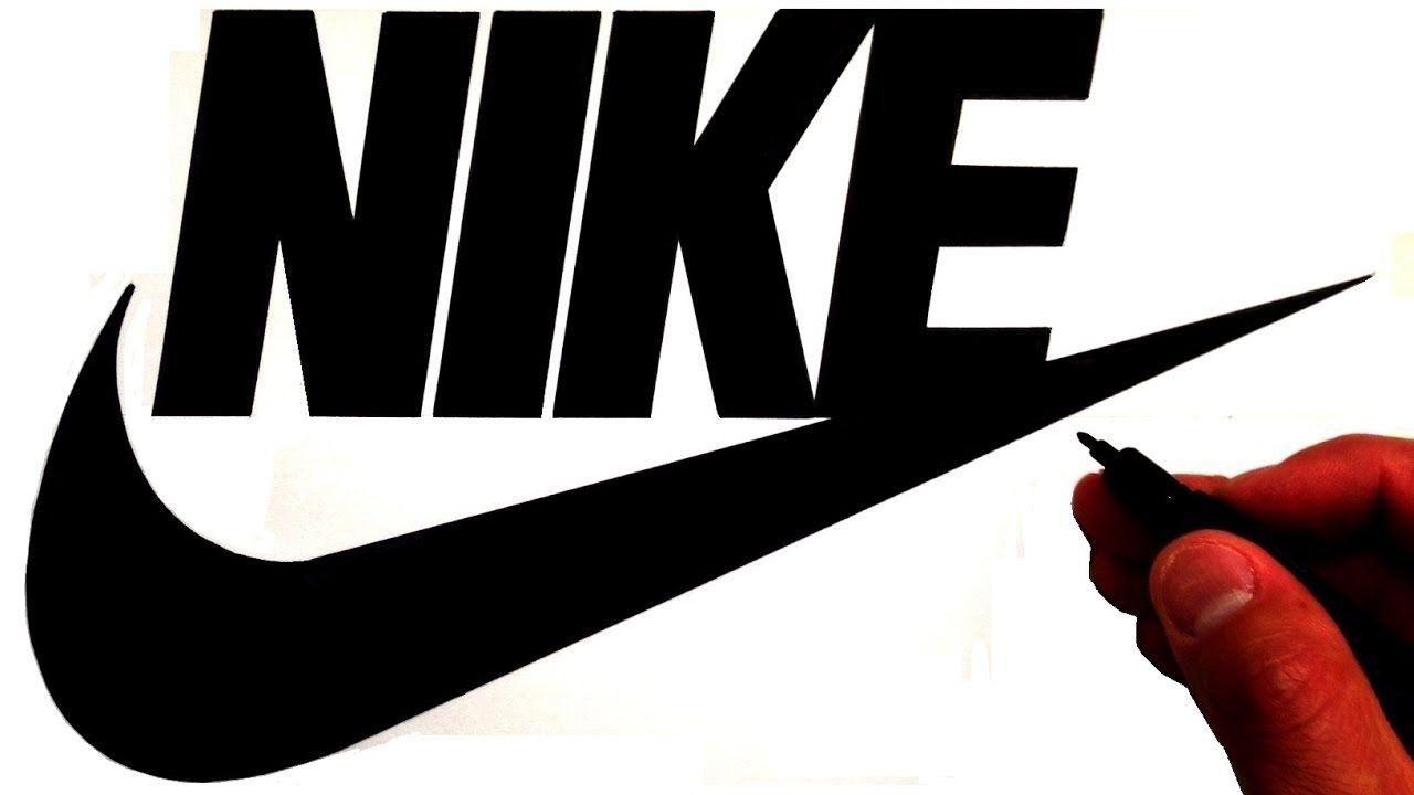 The Nike Logo - How to Draw the Nike Logo - YouTube