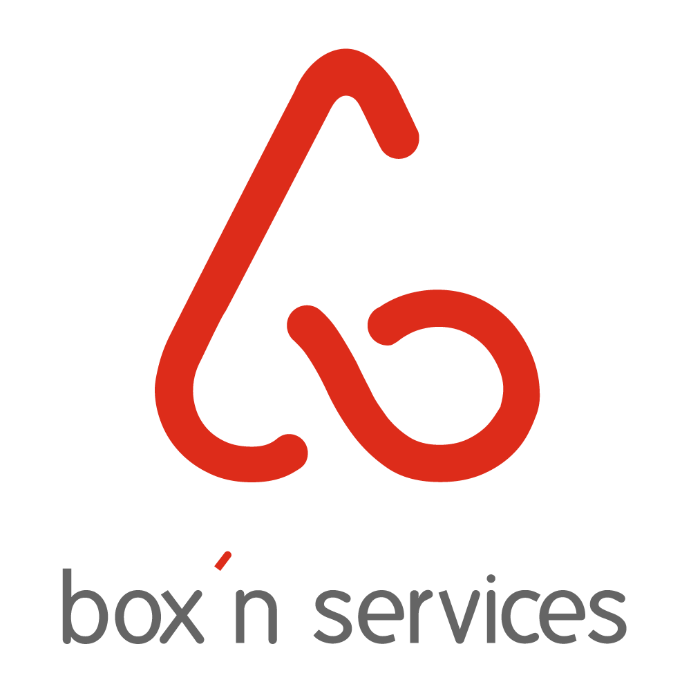 Box N Logo - box'n services. Votre Conciergerie d'entreprise à Nantes, Rennes