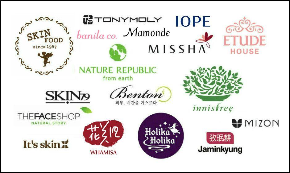 Makeup Cosmetic Brand Logo - Brands of korean cosmetics – Fashion