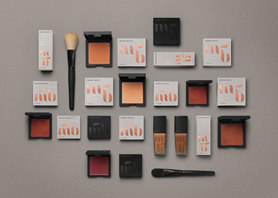 Makeup Cosmetic Brand Logo - Logo and Brand Identity for Maréna Beauté by We Are Bold - BP&O
