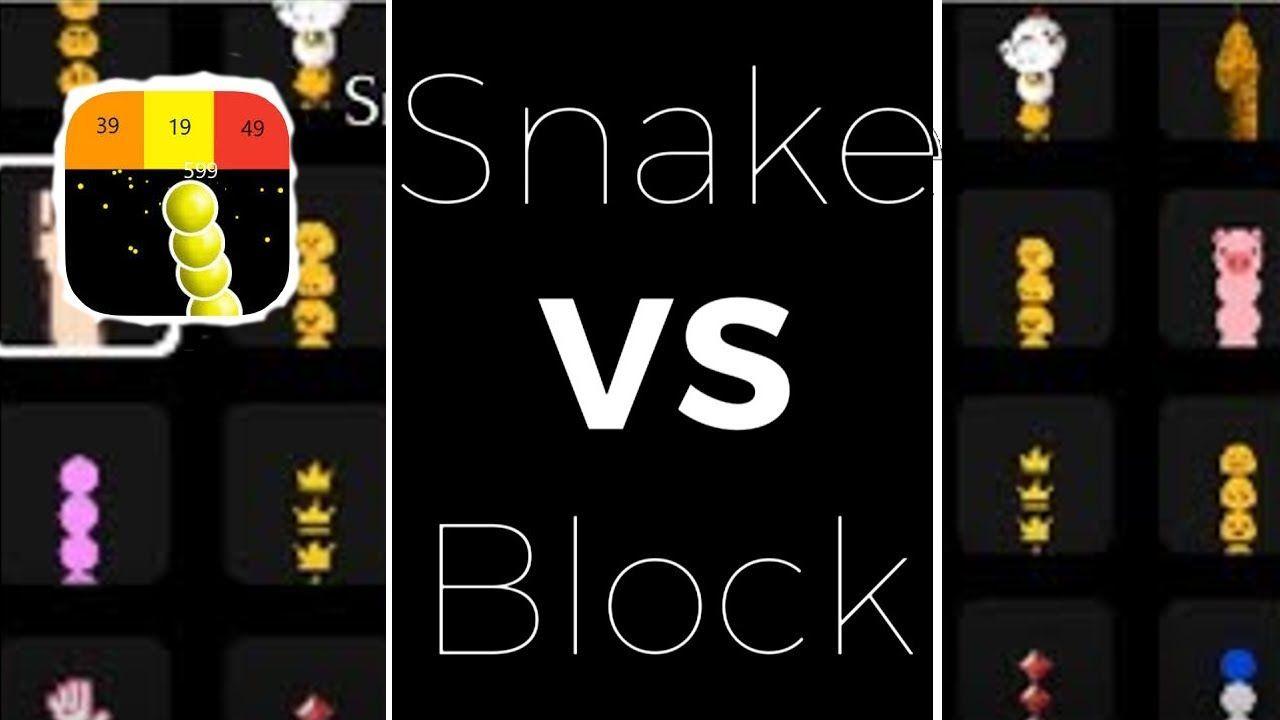 Snake vs Block App Logo - ALL SKINS IN Snake VS Block│Snake Vs Block Deutsch German HD