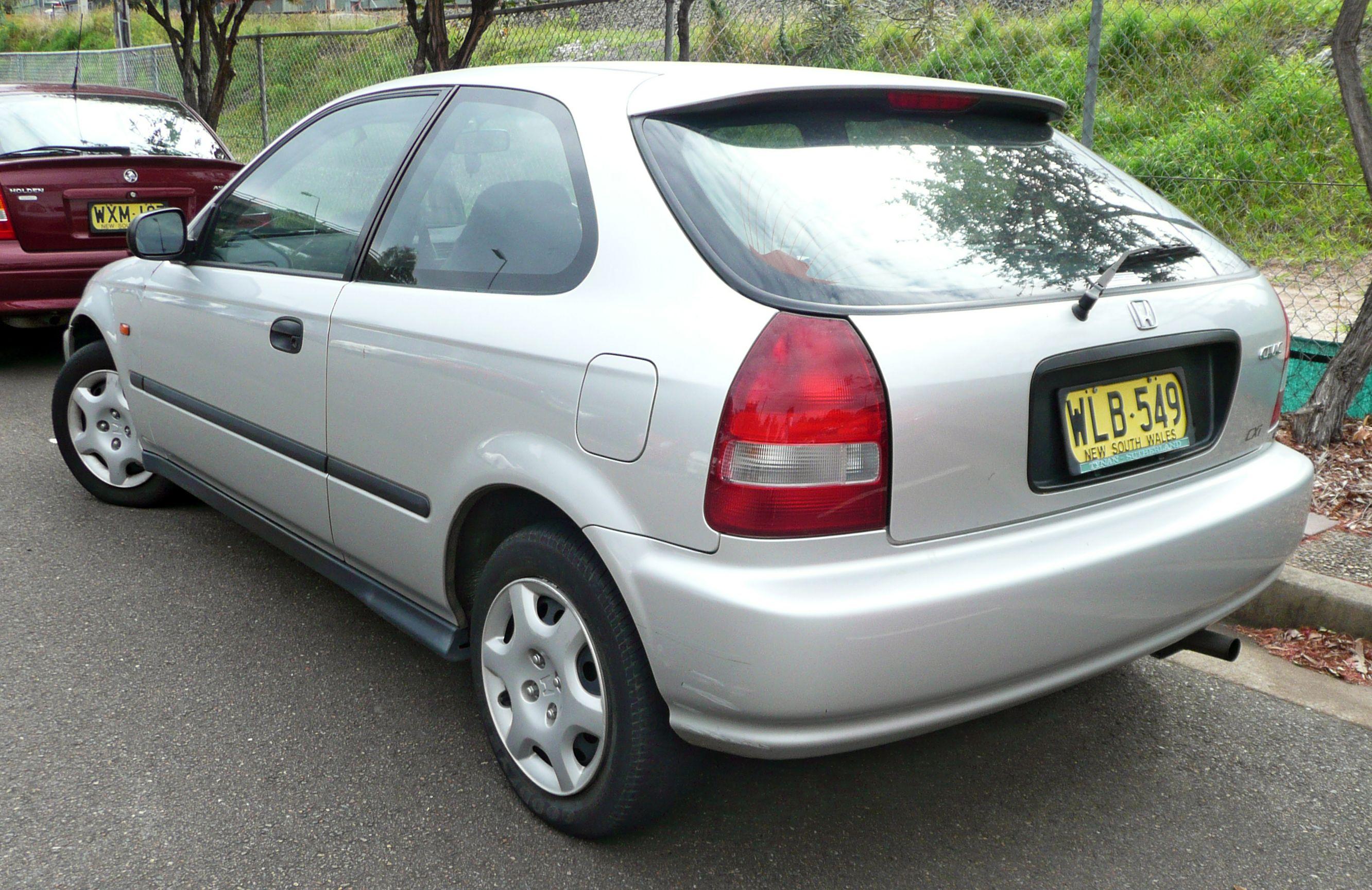 200 Honda Civic Logo - File:1998-2000 Honda Civic CXi 3-door hatchback (2009-11-17) 02.jpg ...