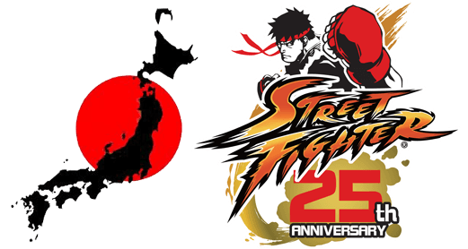 Street Fighter Japanese Logo - Japan and Los Angeles Street Fighter 25th Anniversary tournament ...
