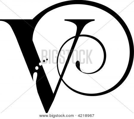 Fancy Letter V Logo - letter v - Google Search | V is for Veronica | Letter v, Lettering ...