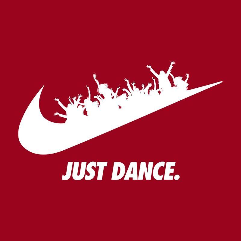 Red Nike Logo - Just Dance Nike Logo