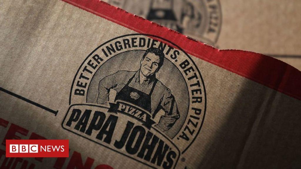 Box N Logo - Papa John's logo to change after founder uses N-word - BBC News