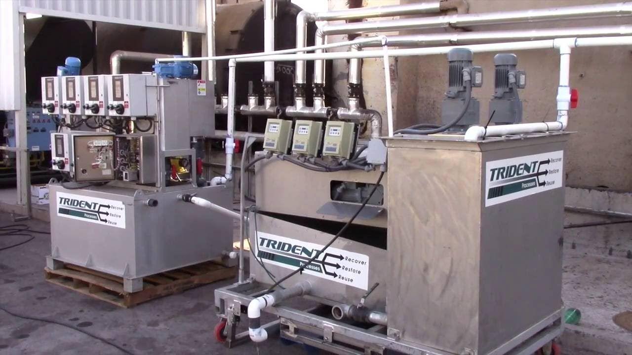 Trident Wave Logo - Trident Wave Separator and MD Press Demo - Septic Waste - YouTube