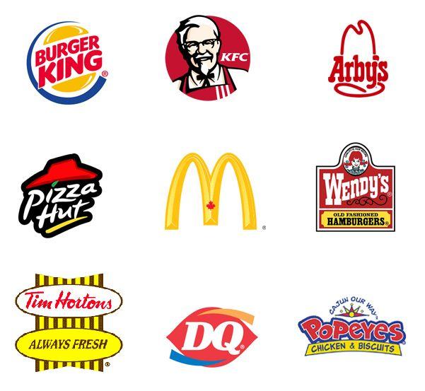 Blue and Red Restaurant Logo - Pictures of Famous Fast Food Logos - kidskunst.info