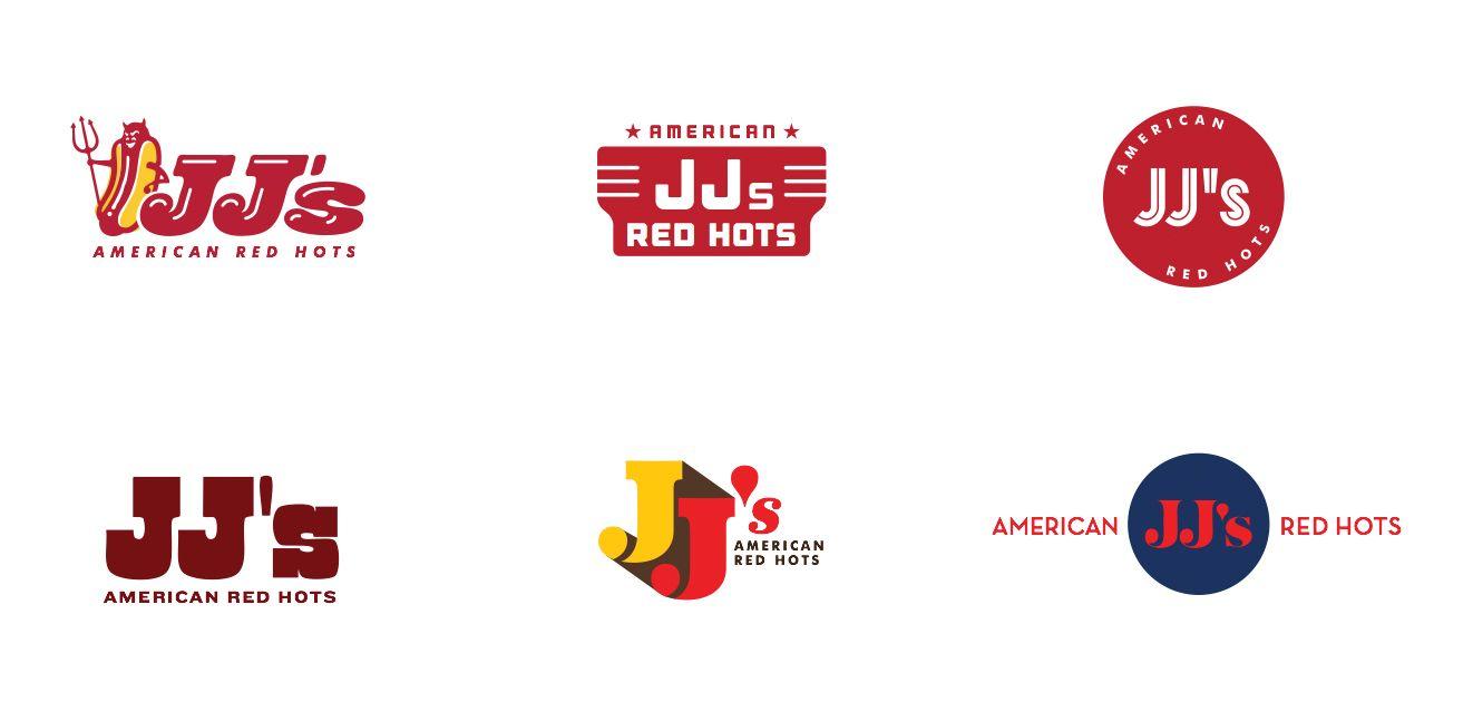 Red Restaurants Logo - Designer Matt Steven's Logo Design Process for JJ's Red Hots