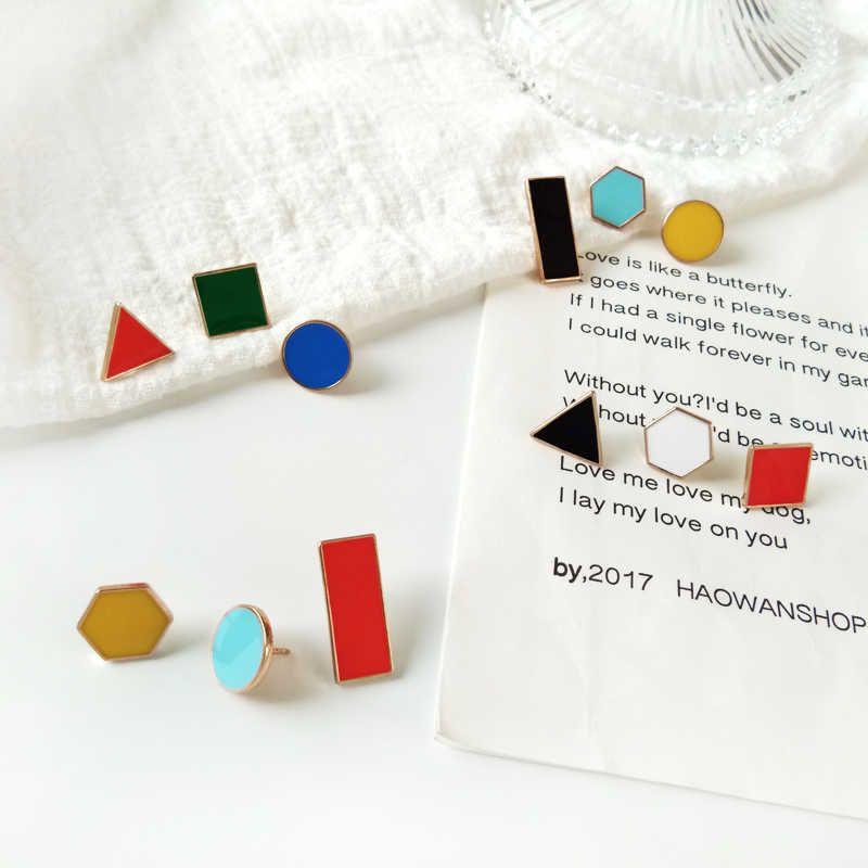 Square in Rectangle Triangle Clothing Logo - Detail Feedback Questions about Women fashion geometry brooch ...