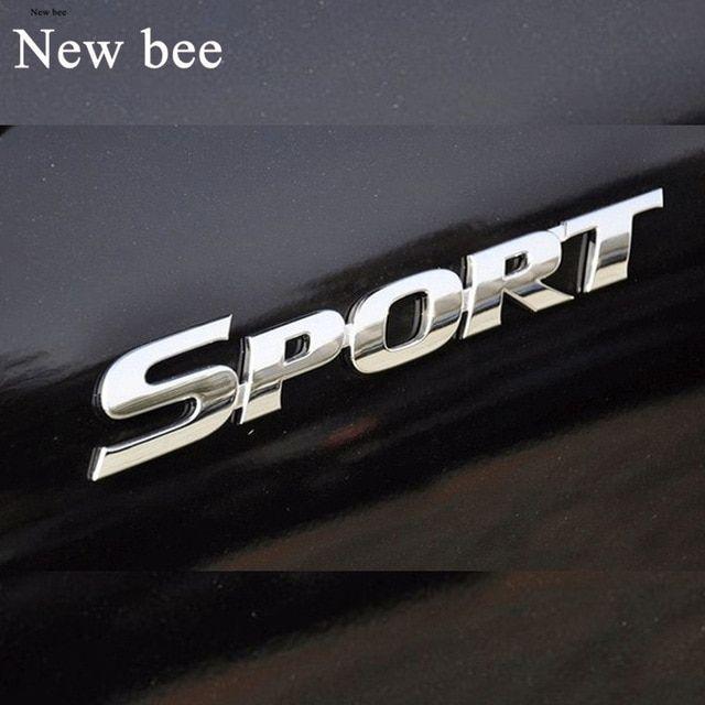 Off Brand Car Logo - US $1.17 49% OFF|Newbee Car Styling 3D Sport Stickers Chrome Emblem Badge  Car Logo For Toyota Highlander BMW HONDA VW Opel Renault Ford Mazda -in Car  ...