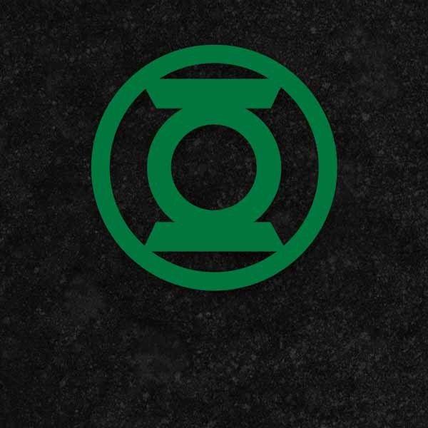 Green Lantern Logo - Green Lantern Logo Black Surface Pro (2017) Skin | DC Comics
