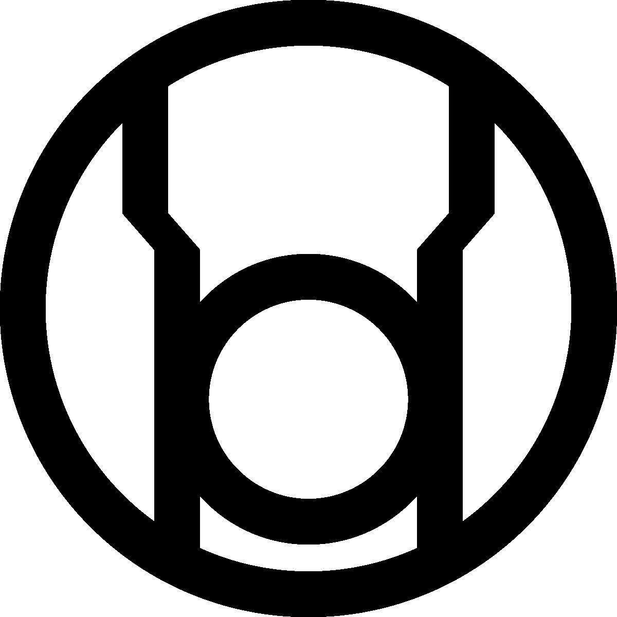 Black Lantern Logo - Black Lantern Corps Symbol Outline By Mr Droy D6155w6 Red D613gsx