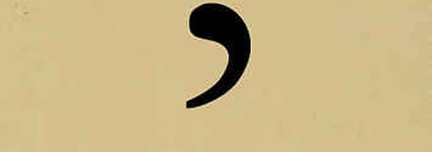 Looks Like a Comma Logo - The Oxford Comma Is Extremely Important And Everyone Should Be Using It