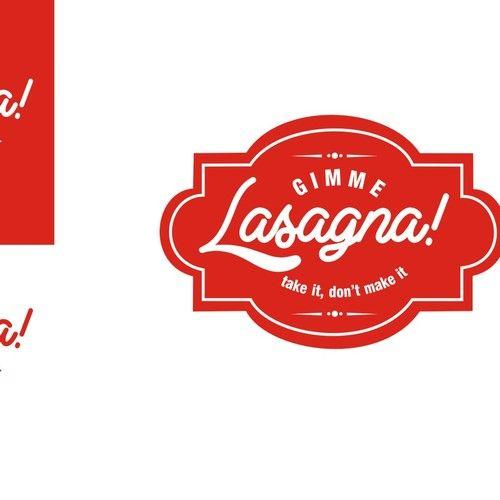 Gimme More Restaurant Logo - Create a logo for Gimme Lasagna!. Logo design contest