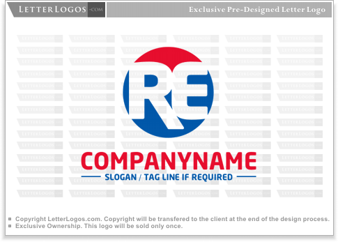 Re Logo - LetterLogos.com - Letter RE Logo ( r-logo-23 )