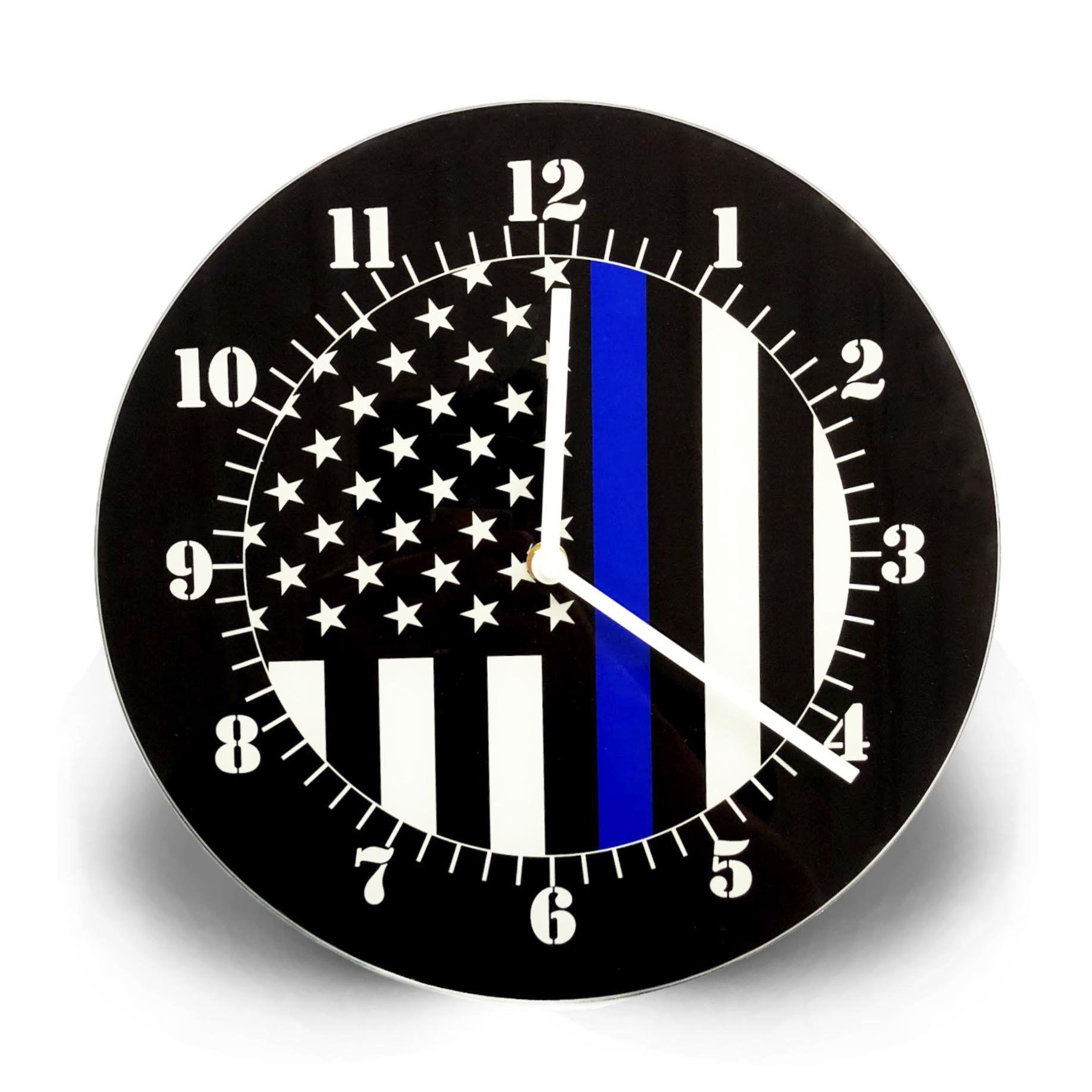 Thin Blue Circle Logo - Thin Blue Line American Flag with Grommets - Thin Blue Line USA