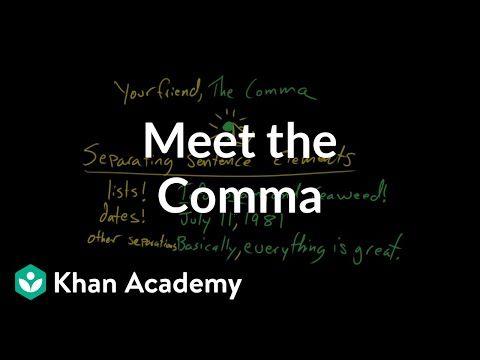 Looks Like a Comma Logo - Meet the Comma (video)
