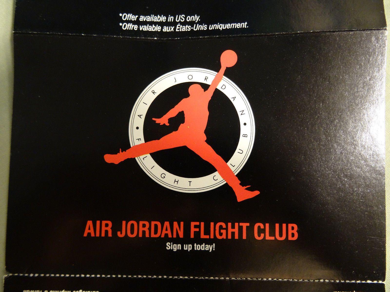 Air Jordan Flight Club Logo - Vintage Gear: Nike Air Jordan 