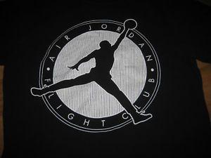Air Jordan Flight Club Logo - Nike Air Jordan Men's Jordan Flight Club Tee Black T-Shirt Small S/S ...