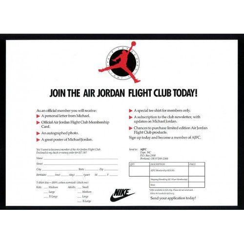 Air Jordan Flight Club Logo - Air Jordan Flight Club Calendar 1991 by Youbetterfly, UAE