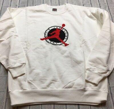 Air Jordan Flight Club Logo - 90S VTG NIKE AIR JORDAN FLIGHT CLUB EMBROIDERED Big Logo XL