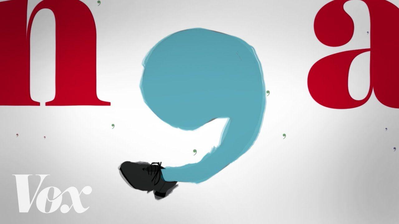 Looks Like a Comma Logo - The Oxford comma's unlikely origin - YouTube