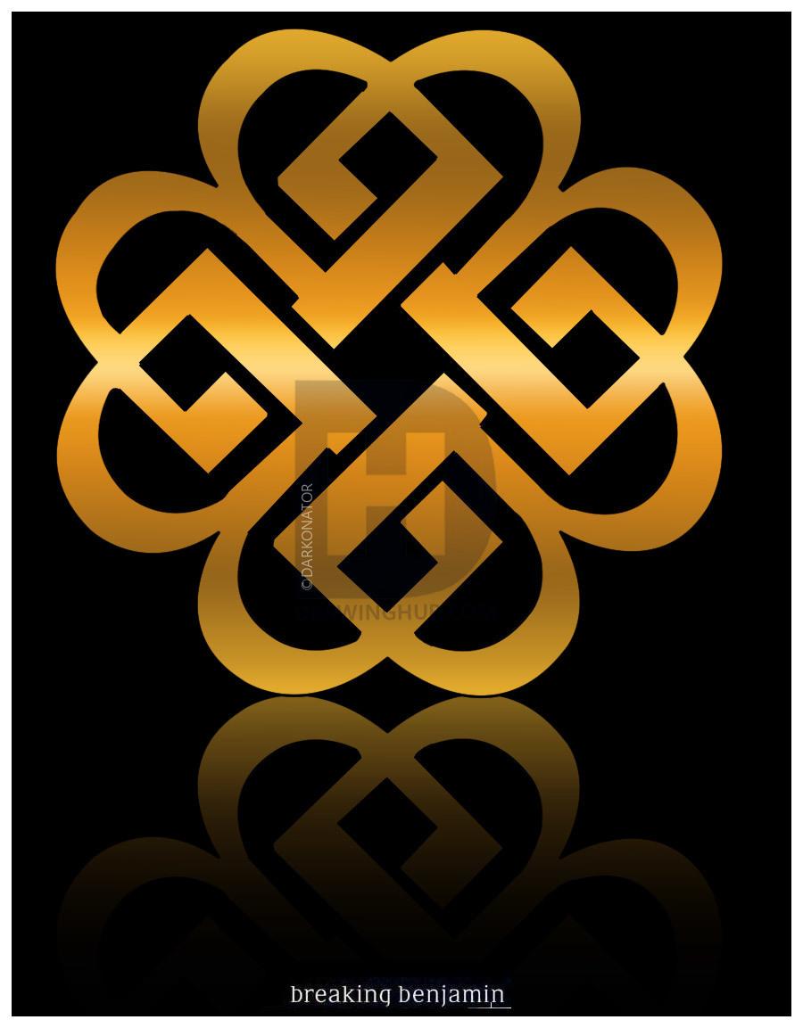 Breaking Benjamin Logo - How To Draw A Celtic Knot The Breaking Benjamin Symbol, Step by Step ...
