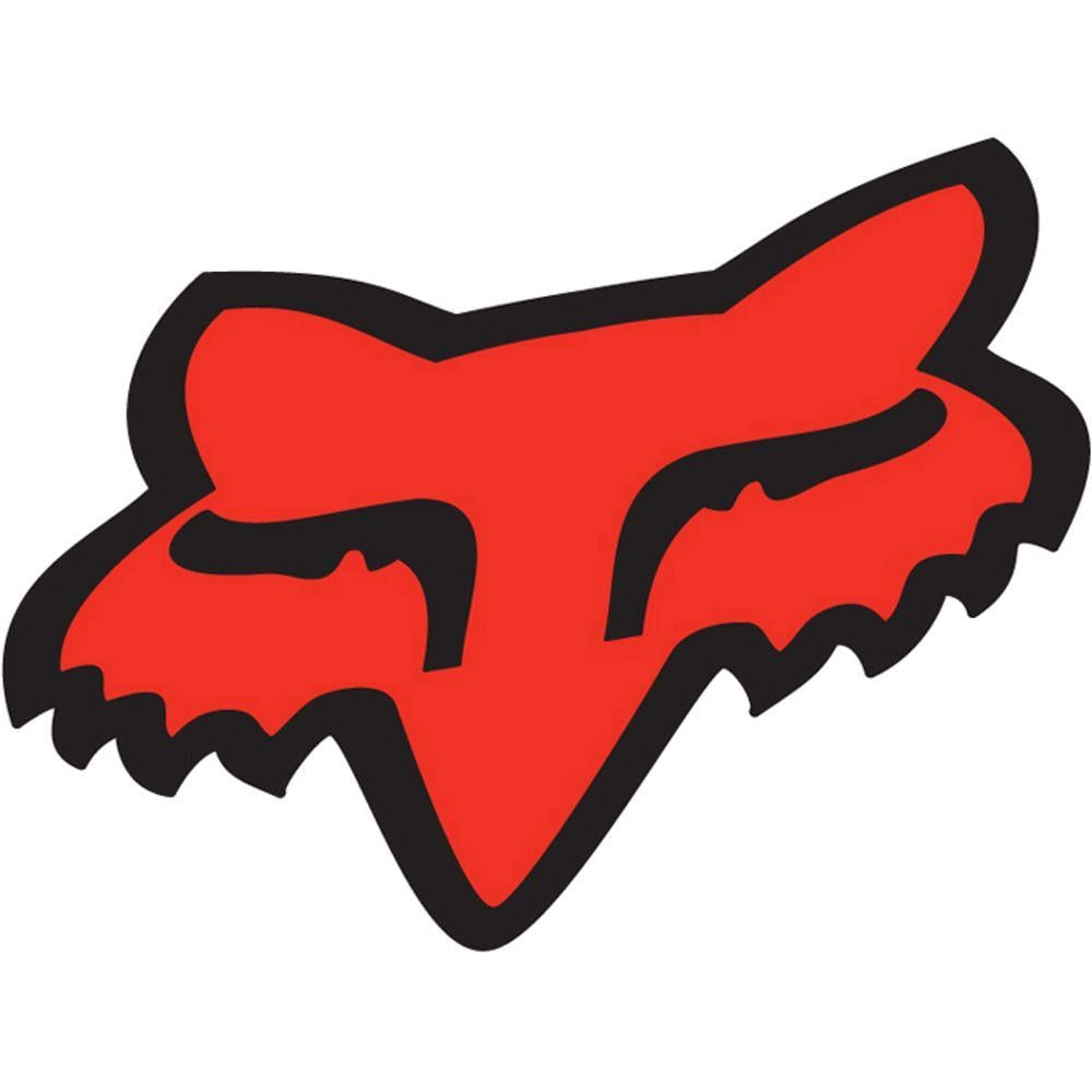 Red Fox Head Logo - Fox Racing® Red FOX HEAD - 7 INCH - Foxracing.com - Official ...