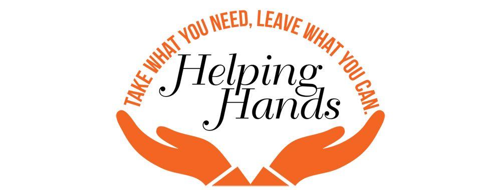 Orange Hands Logo - Helping Hands Community CollegeBrookdale Community College