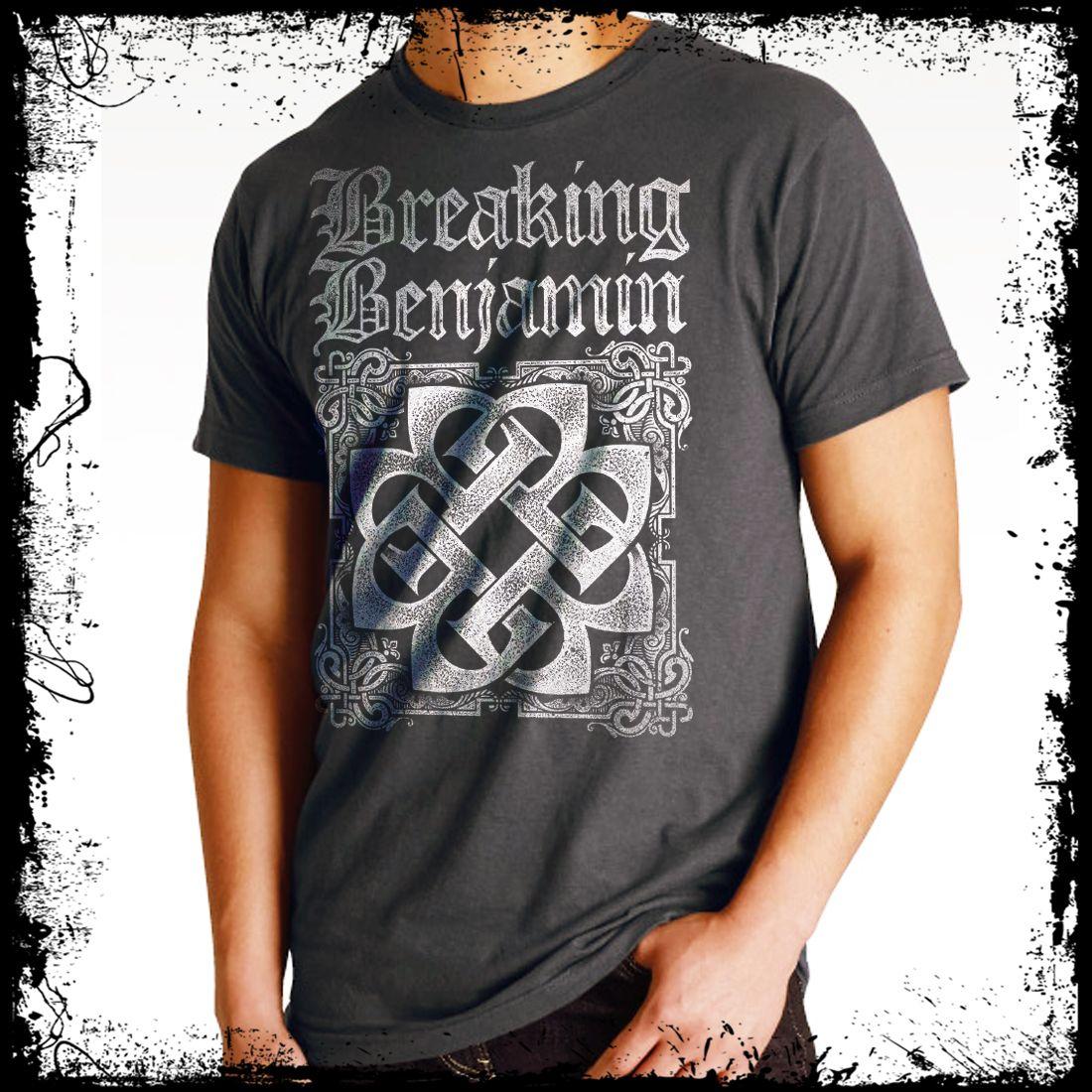 Breaking Benjamin Logo - Grey Logo - Breaking Benjamin