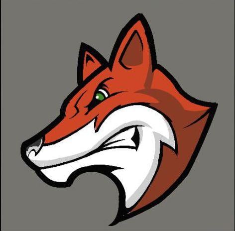 Red Fox Head Logo - Fox Head Symbol