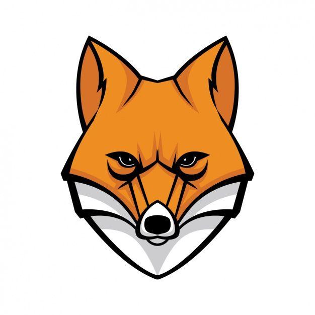Red Fox Head Logo - Fox Vectors, Photos and PSD files | Free Download