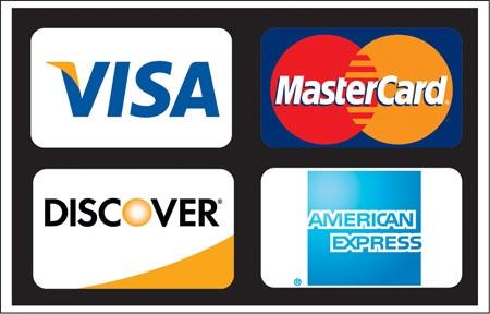 Visa MasterCard Discover Amex Logo - Visa, MasterCard, Discover And American Express Images Decal ...