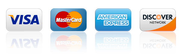 Visa MasterCard Discover Logo - Excel Dental Specialties