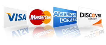 Visa MasterCard Discover Amex Logo - Web Ad Order Entry