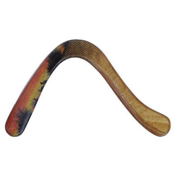With 2 Silver Boomerangs Logo - Traditional Boomerangs
