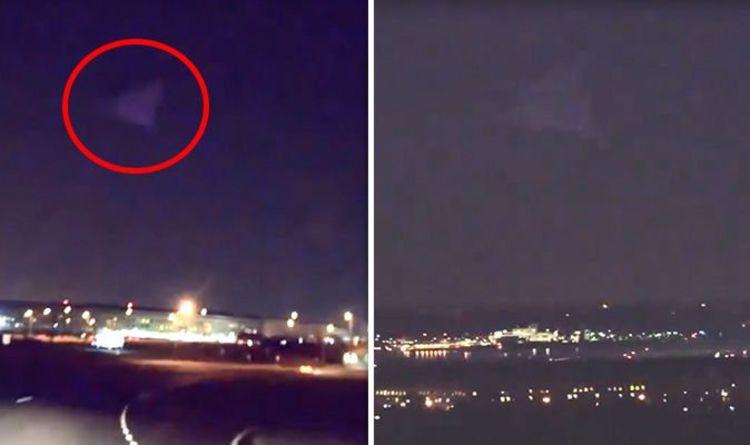 Red and Green Pentagon Logo - Huge 'pyramid' spotted looming over Pentagon base - sparks fears of ...