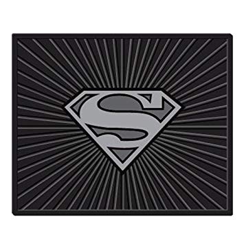 Black and Silver Shield Logo - Superman Silver Shield Logo DC Comics Cartoon Superhero Character ...