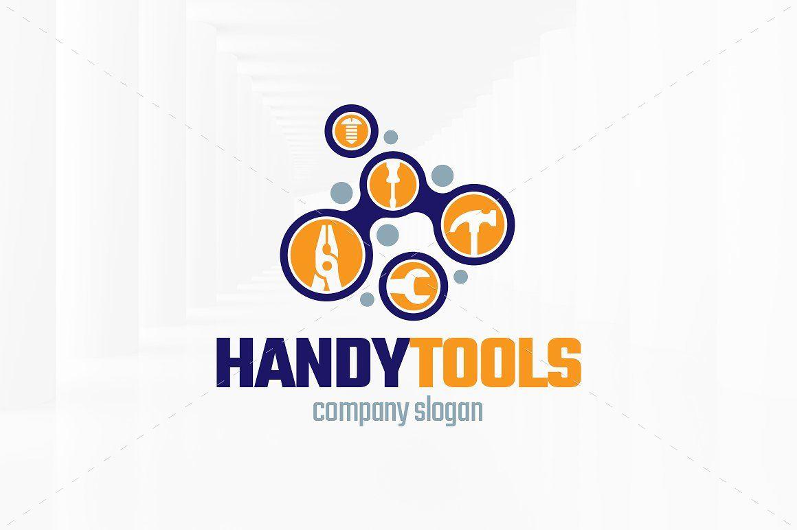 Tools Logo - Handy Tools Logo Template ~ Logo Templates ~ Creative Market