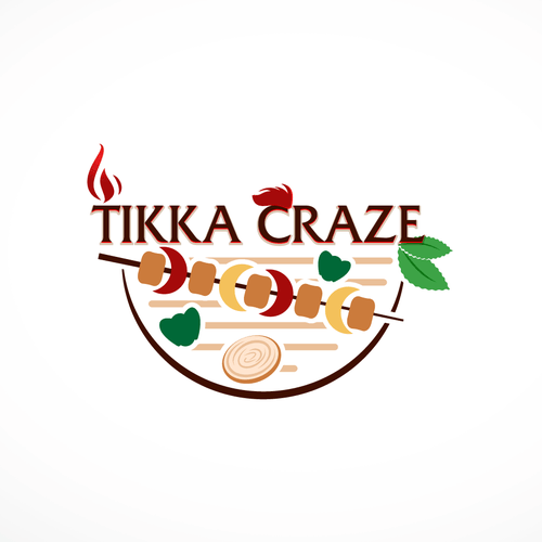 Tikka Logo - BBQ Grill Food Restaurant Concept. Logo & Hosted Website Contest