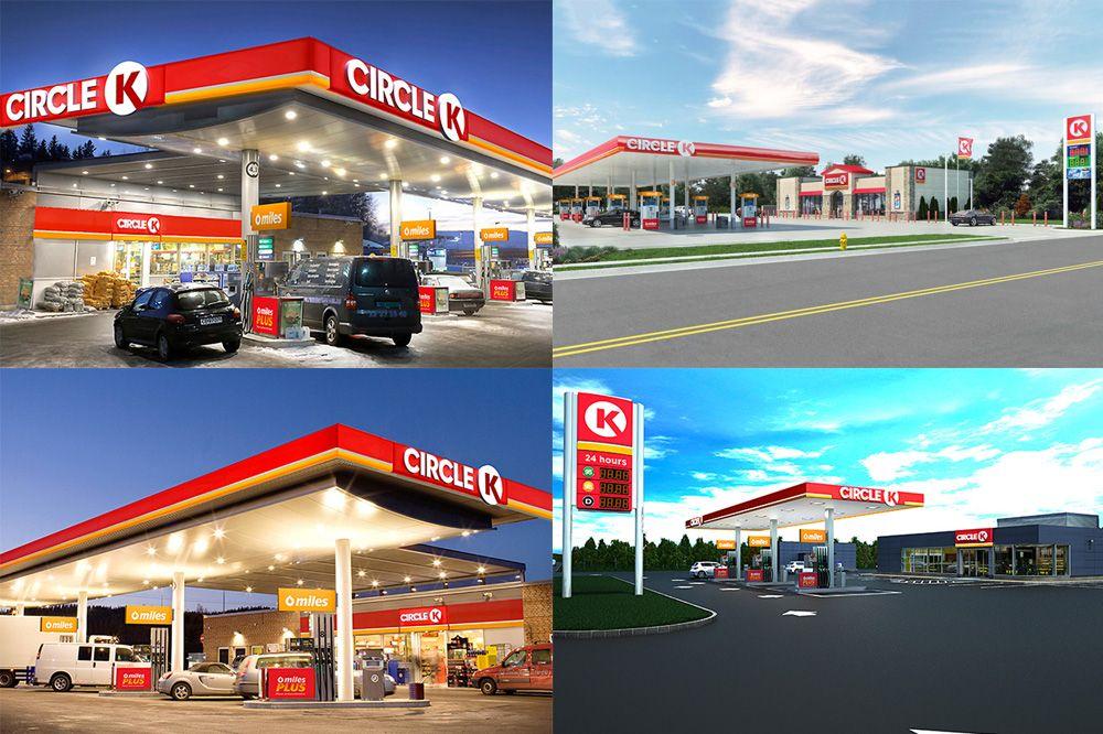 Red Gas Station Logo - Brand New: New Logo and Global Brand for Circle K