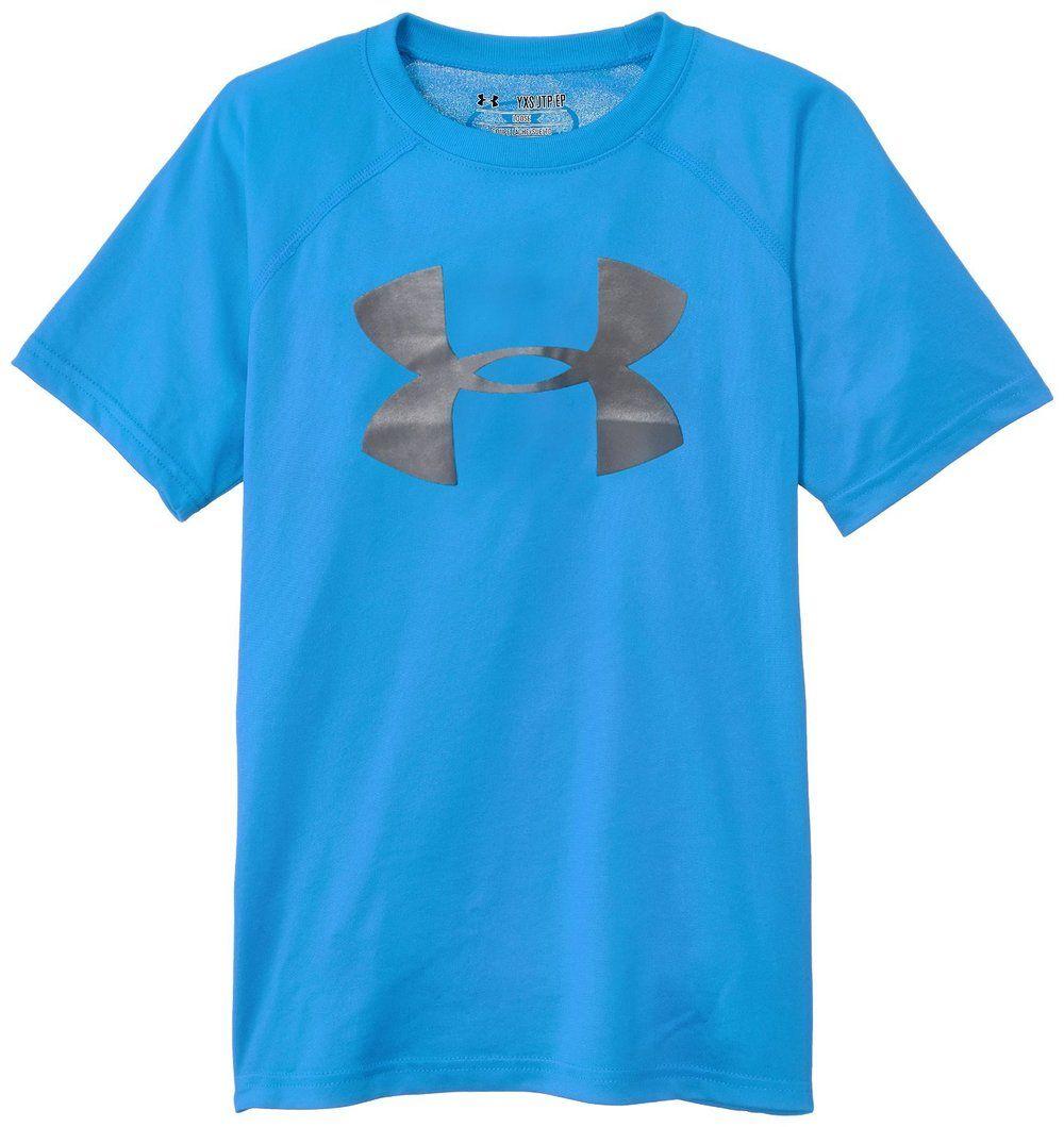 UA Sports Logo - Under Armour Boys Big Logo UA Tech T Shirt