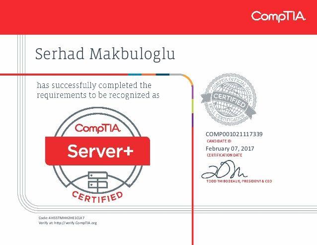 CompTIA Server Logo - CompTIA Server+ Certificate