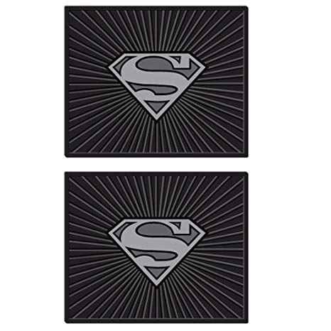 Black and Silver Shield Logo - Amazon.com: Superman Silver Shield Logo DC Comics Cartoon Superhero ...