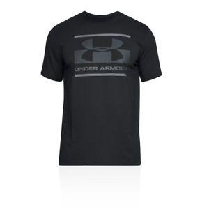 UA Sports Logo - Under Armour Mens UA Blocked Sportstyle Logo T Shirt Tee Top Black ...