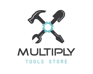 Tools Logo - Multiply Tools Store Designed by dalia | BrandCrowd