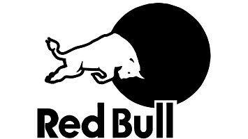 Red Bull Car Logo - Red Bull Logo Wall Art or Wall Decal, Vinyl Sticker H30cm, W38cm