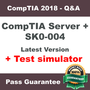 CompTIA Server Logo - CompTIA Server+ SK0 004 Exam Dump Test PDF Q&A + VCE Simulator 2018