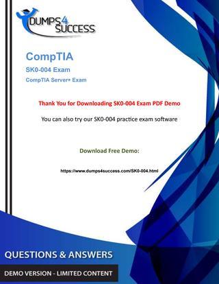 CompTIA Server Logo - Actual SK0 004 CompTIA Server Architecture Exam Questions